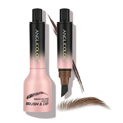 3D Wild Eyebrow Pencil – Waterproof Angled Brush for Natural Full Brows