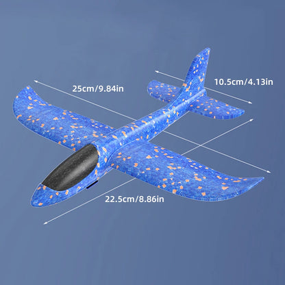 Foam Airplane Launcher Toy - Fun Outdoor Flying Toy for Boys & Girls