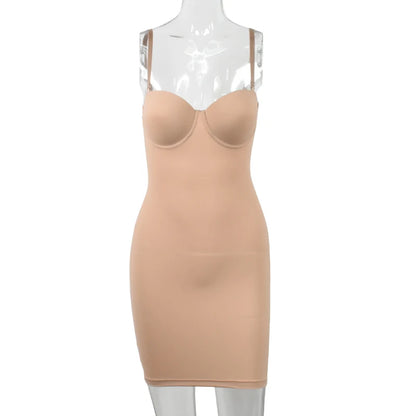 Slimming Full-Length Shapewear Slip – Seamless Body Shaper for a Smooth Look