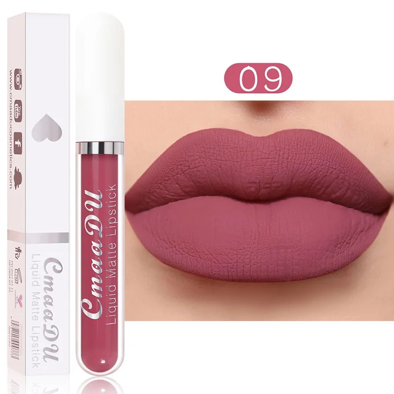 💋 Cmaa Du Matte Liquid Lipstick – No Smudge, No Fade!