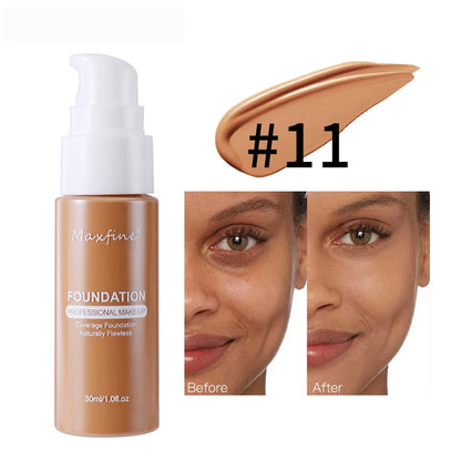 MAXFINE Liquid Foundation Effective Concealer