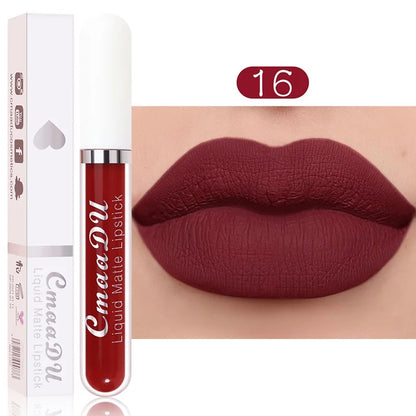 💋 Cmaa Du Matte Liquid Lipstick – No Smudge, No Fade!