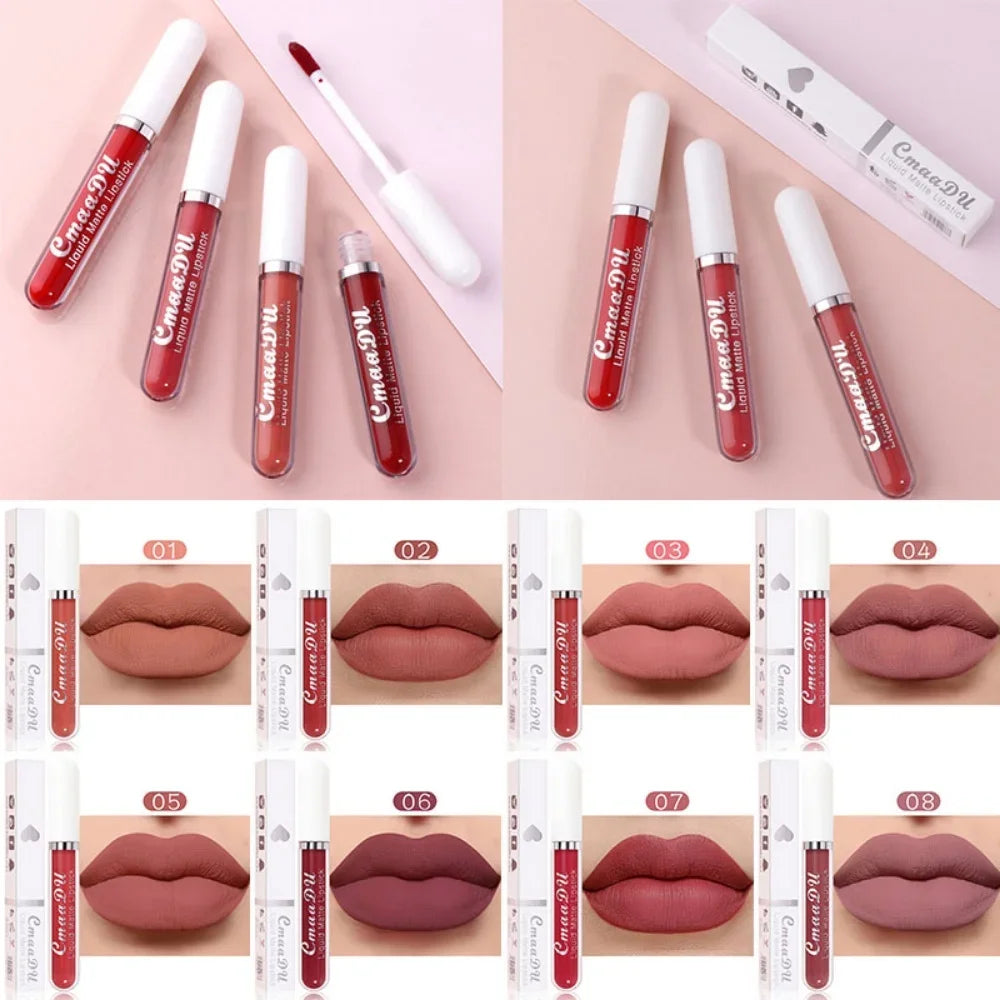 💋 Cmaa Du Matte Liquid Lipstick – No Smudge, No Fade!