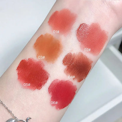 🐻🐰 Bear & Rabbit Matte Lip Glaze – Velvety Smooth, Long-Lasting Color!