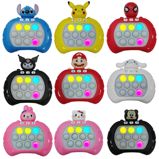 Pikachu Quick Push Game – Electronic Pop It Pro Fidget Toy for Kids & Adults