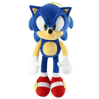 30cm Sonic Plush Toy – Soft Stuffed Hedgehog, Amy Rose, Knuckles & Tails Dolls
