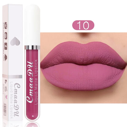 💋 Cmaa Du Matte Liquid Lipstick – No Smudge, No Fade!