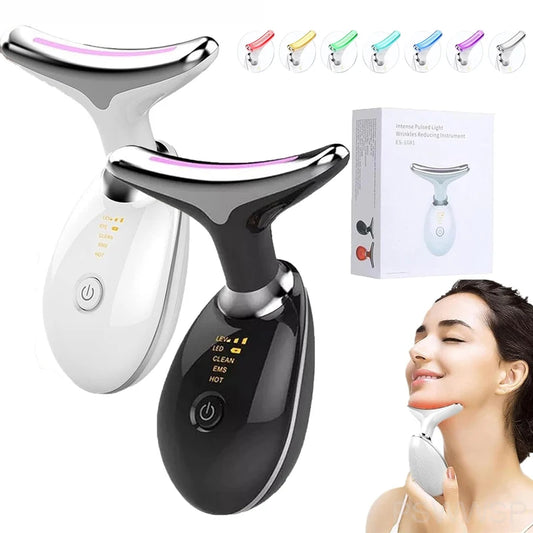 3-in-1 Neck & Face Massager – Anti-Aging  Skin Care Facial Sculpting Tool For Youthful Glowing Skin