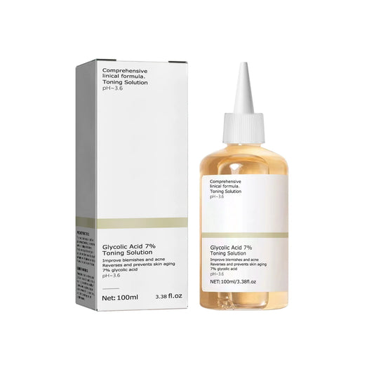💧 Glycolic Acid  7%  Toning Solution –Acne Removal, Deep Cleanse, Moisturize & Skin Repair!(100ml)