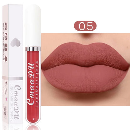 💋 Cmaa Du Matte Liquid Lipstick – No Smudge, No Fade!