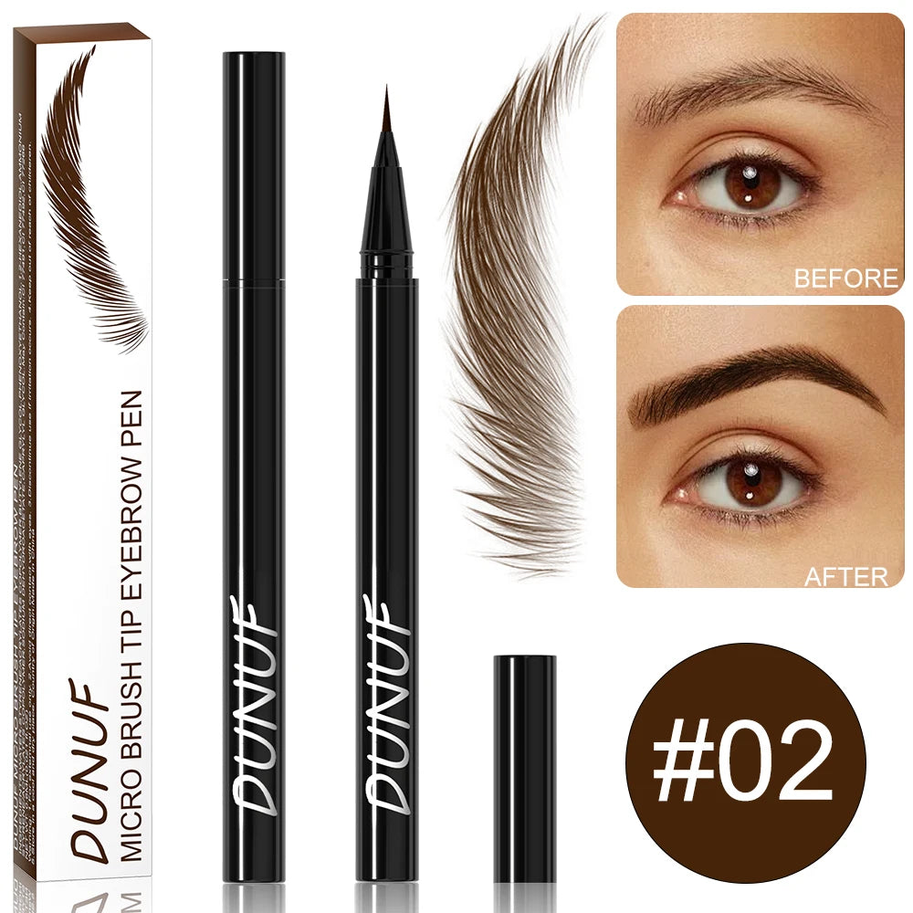 2-Color Ultra-Fine Waterproof Eyebrow Pencil – Long-Lasting & Smudge-Proof