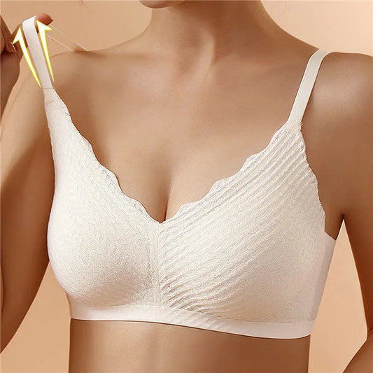 Seamless Push-Up Bra – Breathable, Wireless Comfort for Women