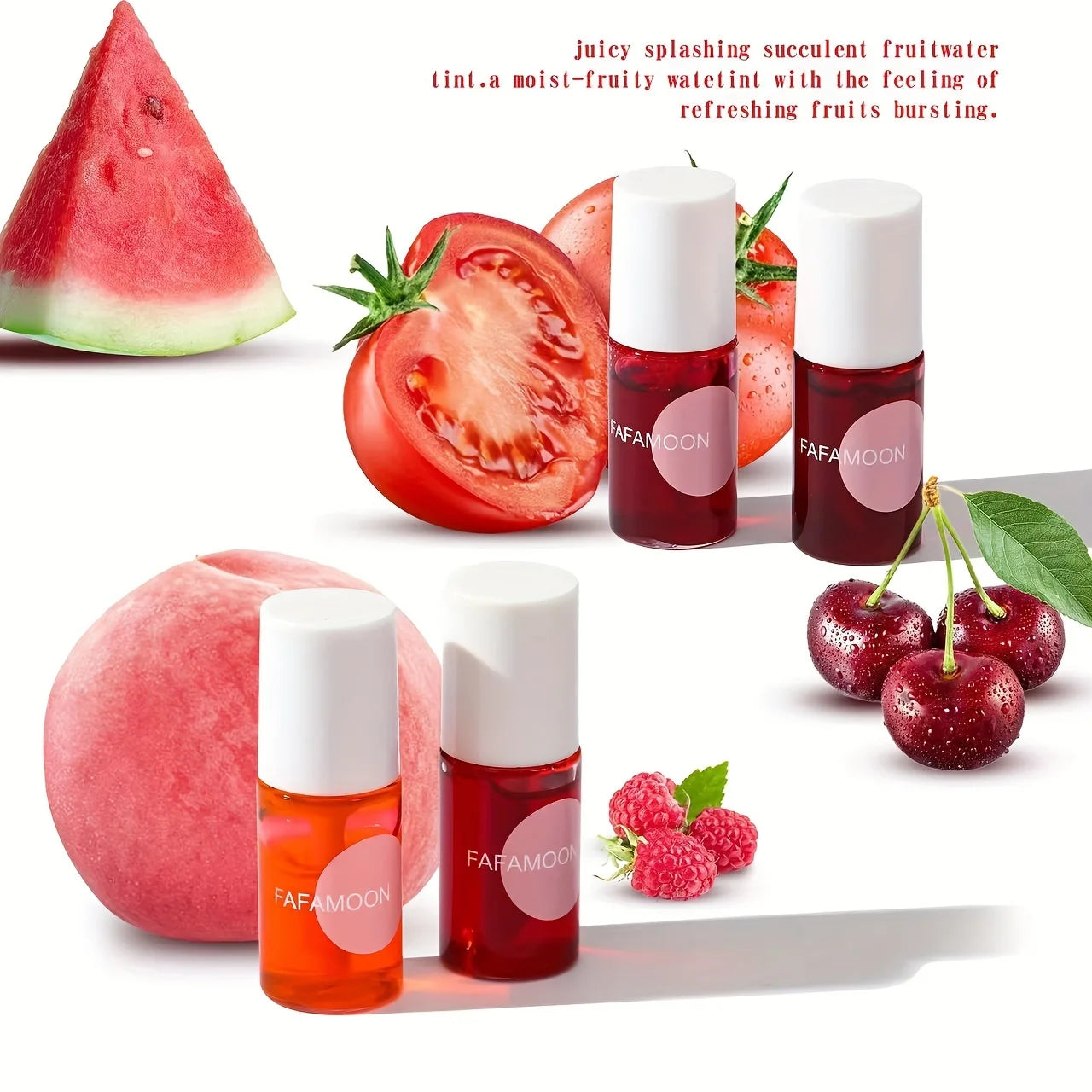 💋  Fruity Lip Gloss Tint – Bold Color & Moisturizing Formula!