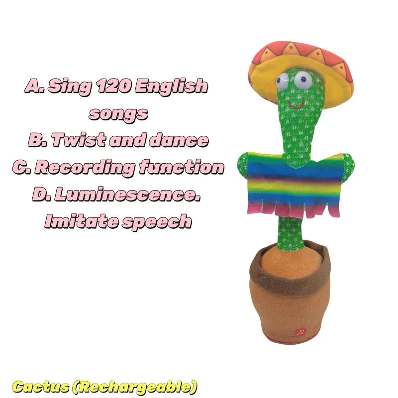 Dancing Talking Cactus Toy