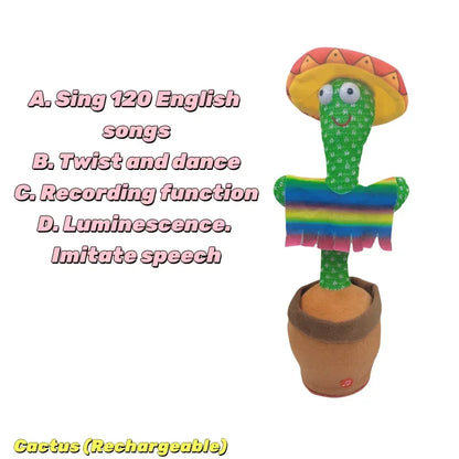 Dancing Talking Cactus Toy