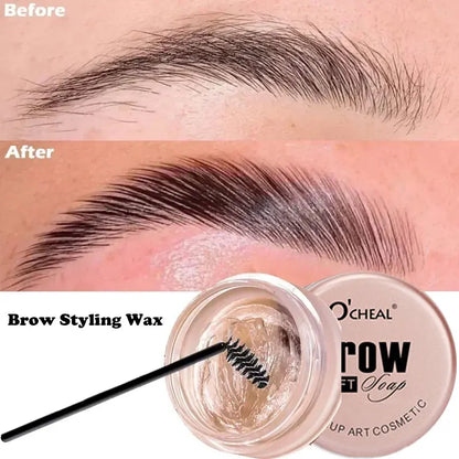 Waterproof 3D Eyebrow Styling Gel Wax  – Long-Lasting & Quick-Drying Brow Perfection!