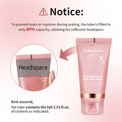 Night Collagen Wrapping Mask – Wake Up to Radiant, Glowing Skin!
