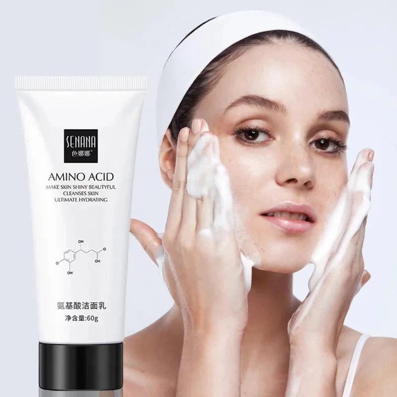 Nicotinamide Amino Acid Face Cleanser - Deep Cleansing , Shrink Pores & Oil Control for Clear Skin