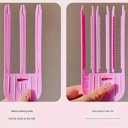 2pcs Fluffy Hairpin Curling Clips – Easy Volume & Style for Bangs & Roots