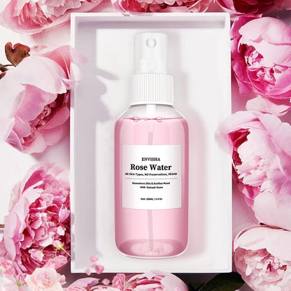 🌹 Organic Rose Water Toner – Hydrate, Refresh & Revitalize Your Skin!