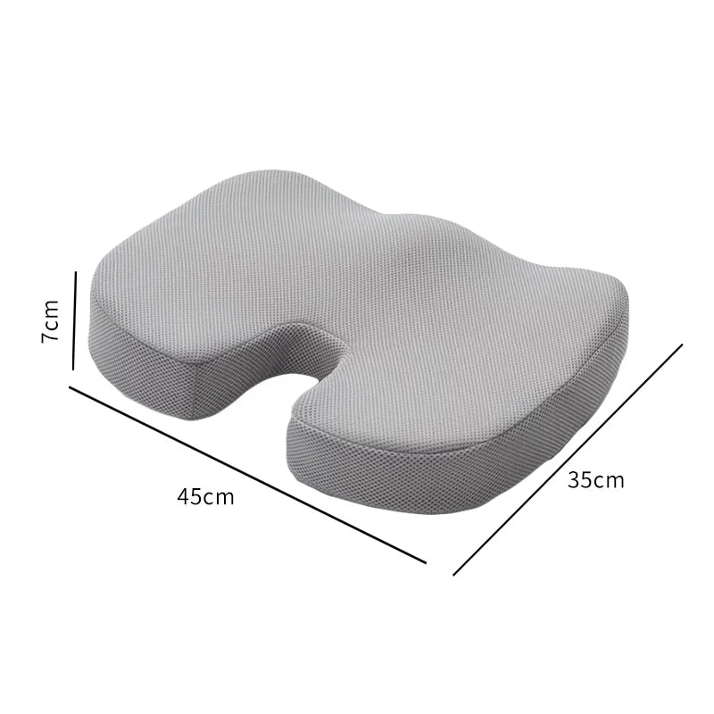 Ergonomic Memory Foam Office Chair Cushion – Ultimate Comfort & Support