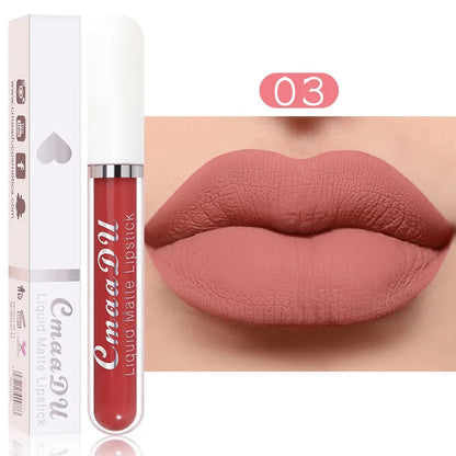 💋 Cmaa Du Matte Liquid Lipstick – No Smudge, No Fade!