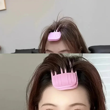 2pcs Fluffy Hairpin Curling Clips – Easy Volume & Style for Bangs & Roots