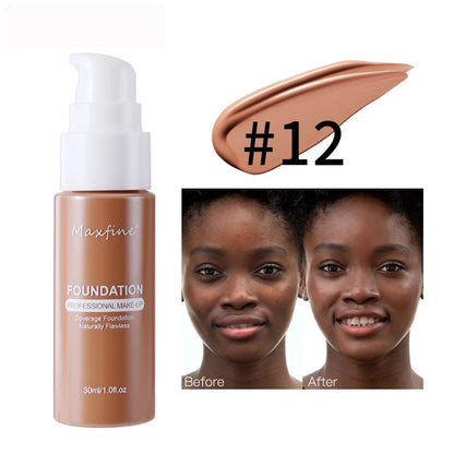 MAXFINE Liquid Foundation Effective Concealer