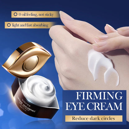 SADOER Caffeine Eye Cream – Reduce Dark Circles & Eye Bags for Brighter Eyes