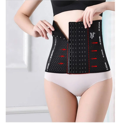 Slimming Waist Trainer Binder – Shaper Belt for Tummy Control & Body Sculpting
