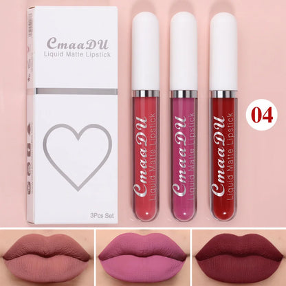 💋 Cmaa Du Matte Liquid Lipstick – No Smudge, No Fade!