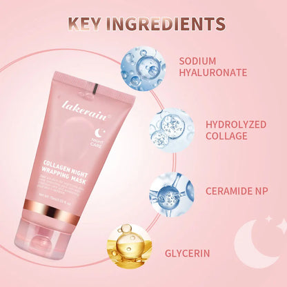 Night Collagen Wrapping Mask – Wake Up to Radiant, Glowing Skin!