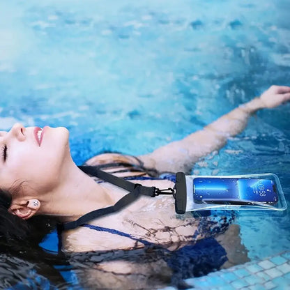 Universal Waterproof Phone Case –Swimming, Boating & Beach Safe Pouch