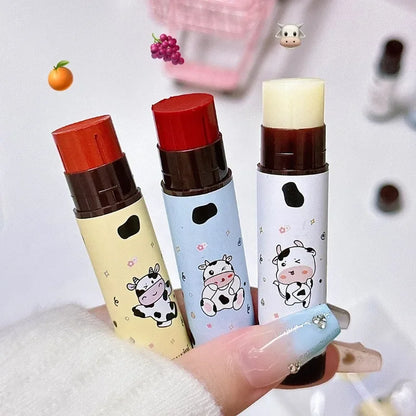 Baby Cow Lip Balm Set – Hydrating & Tinted Lip Care for Soft, Glossy Lips