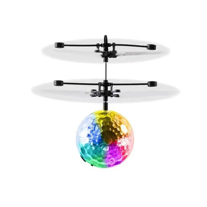 Magic Flying Ball Toy - Infrared Induction RC Helicopter Drone Colorful Glowing Toys Gift For Kids