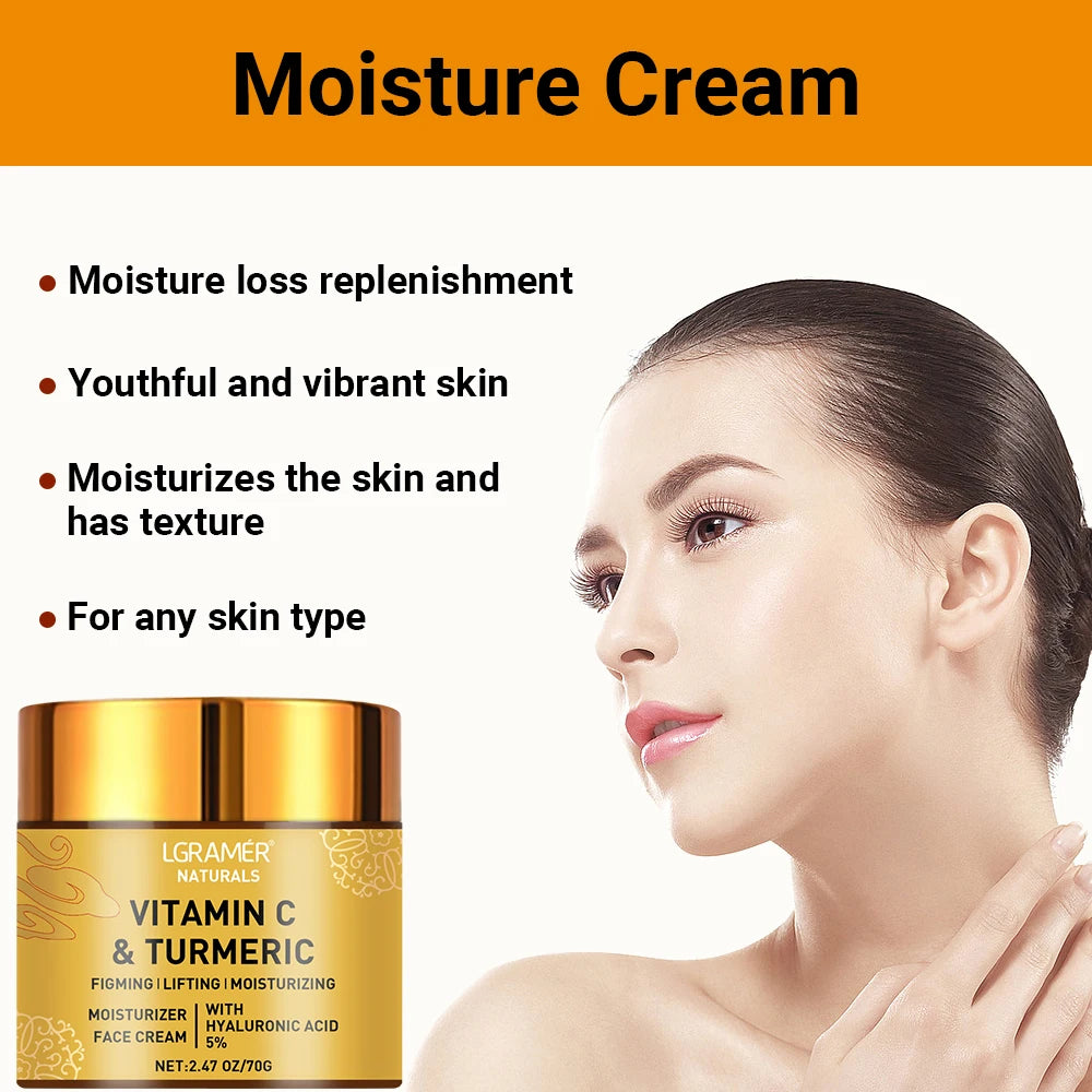 Turmeric Vitamin C Moisturizing Face Cream