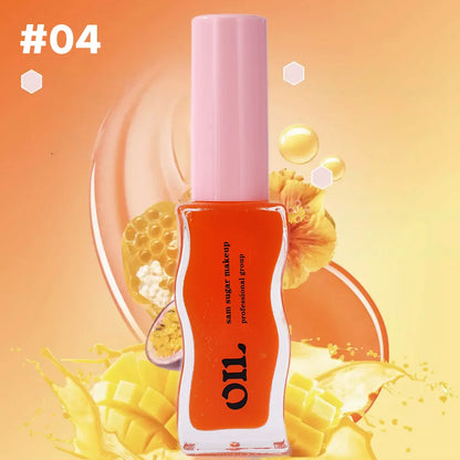 🍓 Juicy Fruit Honey Lip Oil – Hydrating & Plumping Shine!