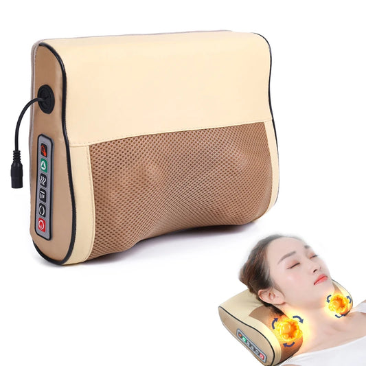 🛌 Portable Electric Massage Pillow – Relieve Tension & Soothe Sore Muscles Instantly!