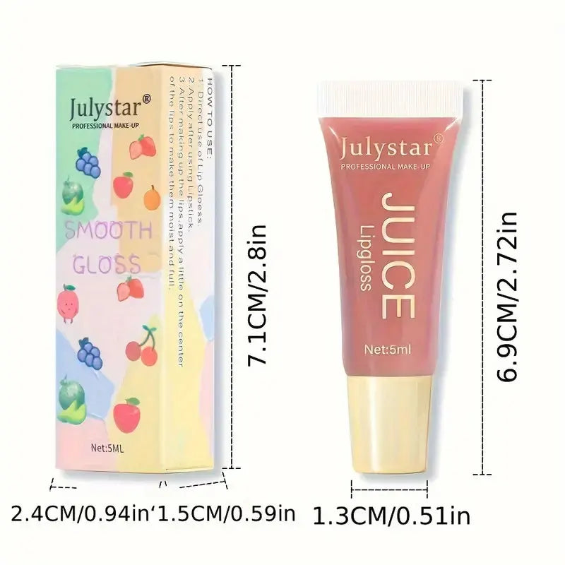 🌈 Hydrating Jelly Pout Lip Gloss – Smooth & Plump Lips! 💖