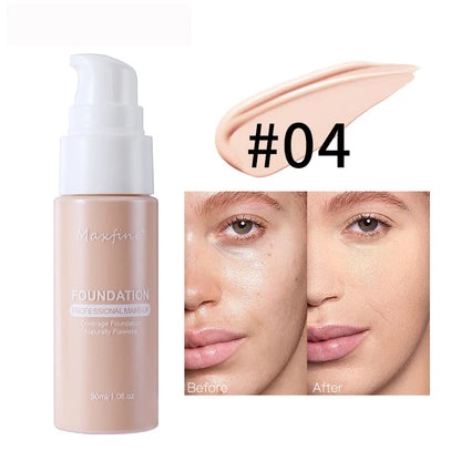 MAXFINE Liquid Foundation Effective Concealer