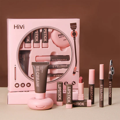 Makeup Gift Box – Stunning Powder & Lipstick Set in a Beautiful Gift Box