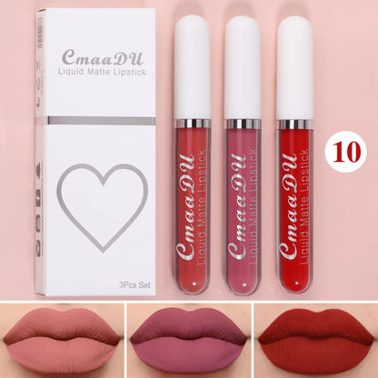 💋 Cmaa Du Matte Liquid Lipstick – No Smudge, No Fade!