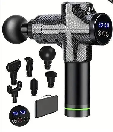 30-Level Deep Tissue Massage Gun – Ultimate Muscle Relief & Recovery