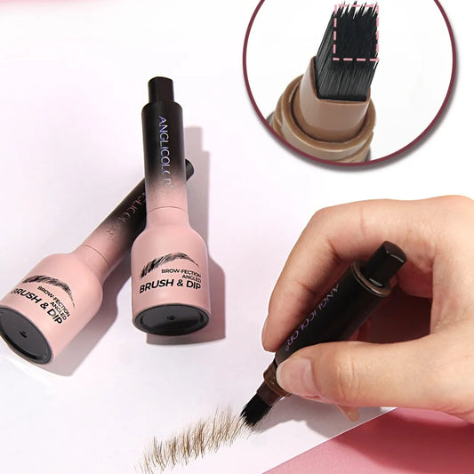 3D Wild Eyebrow Pencil – Waterproof Angled Brush for Natural Full Brows