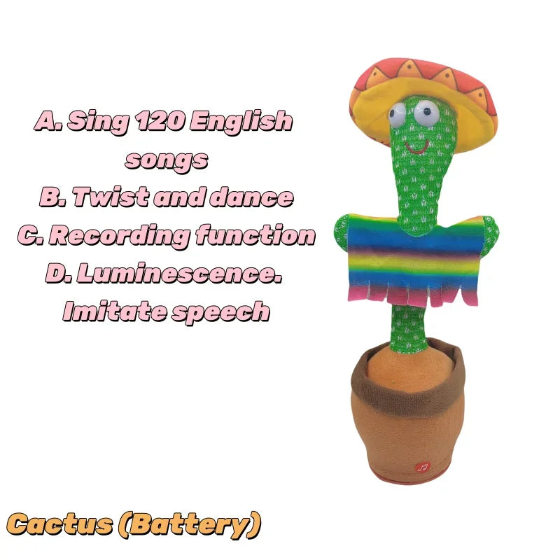 Dancing Talking Cactus Toy