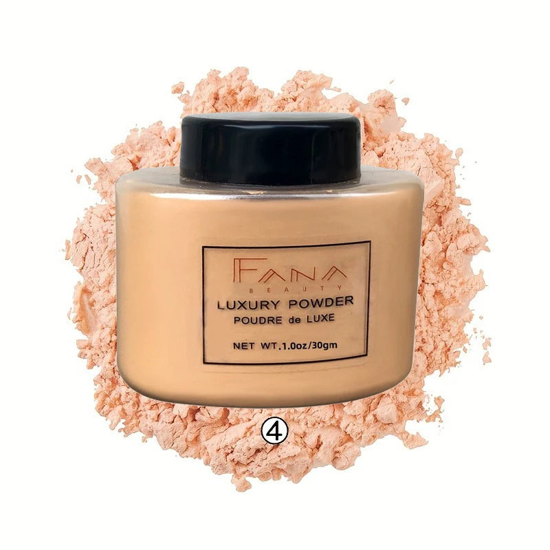 4 Color Luxury Face Foundation Banana Powder