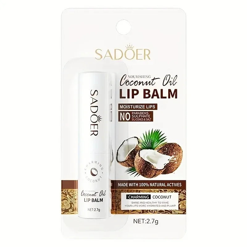 Coconut Lip Balm – Deep Moisture & Nourishment for Soft Lips