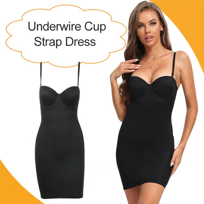 Slimming Full-Length Shapewear Slip – Seamless Body Shaper for a Smooth Look