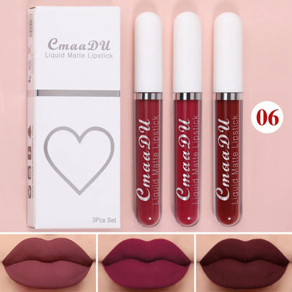 💋 Cmaa Du Matte Liquid Lipstick – No Smudge, No Fade!