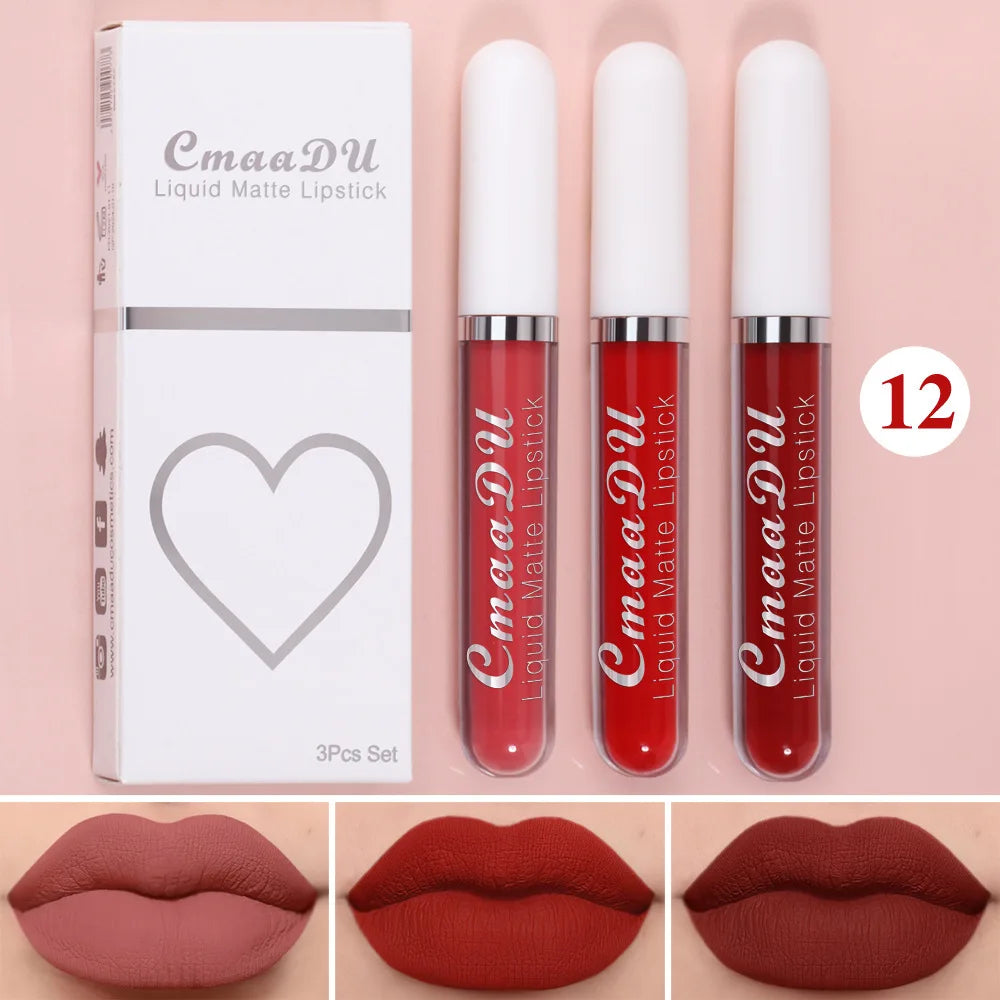 💋 Cmaa Du Matte Liquid Lipstick – No Smudge, No Fade!